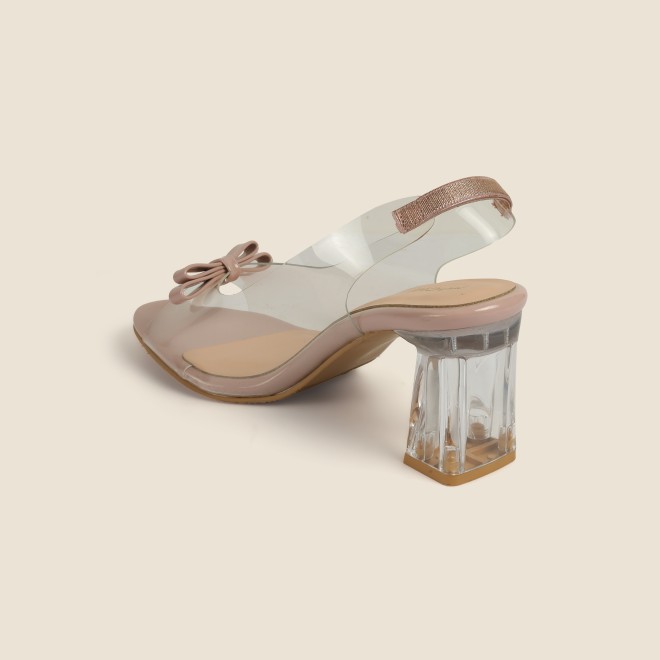 Mochi Women Peach Casual Sandals (SKU: 40-342-80-37)