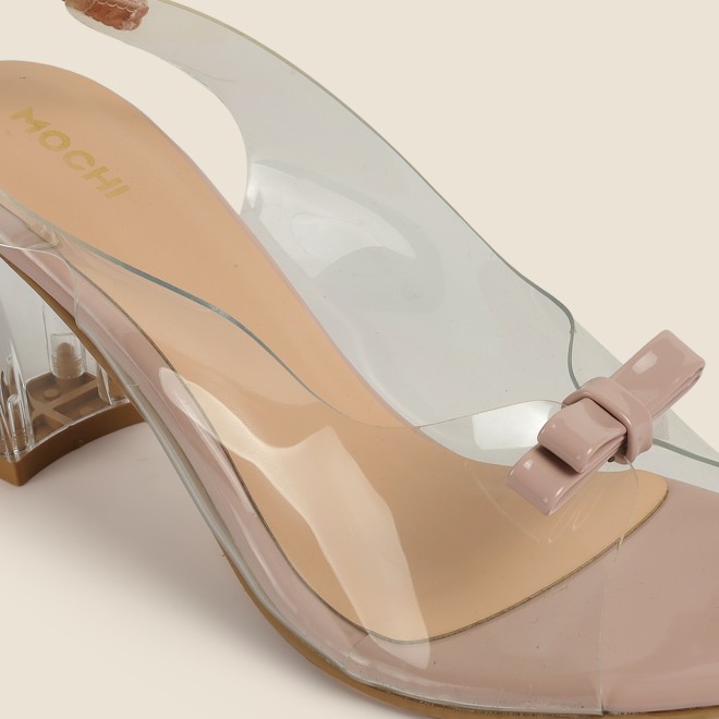 Mochi Women Peach Casual Sandals (SKU: 40-342-80-37)