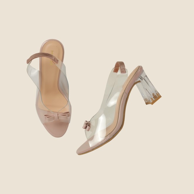 Mochi Women Peach Casual Sandals (SKU: 40-342-80-37)