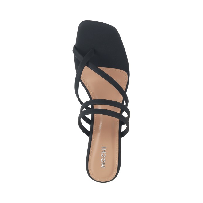 Mochi Women Black Casual Slip Ons (SKU: 40-343-11-36)