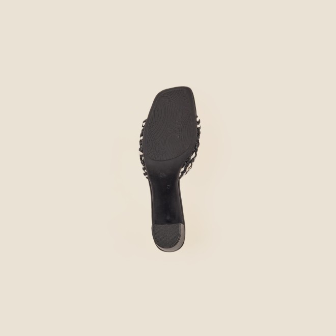 Mochi Women Black Casual Slip Ons (SKU: 40-344-11-36)