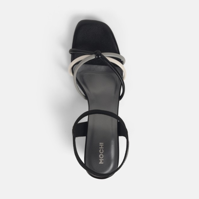 Mochi Women Black Casual Sandals (SKU: 40-352-11-37)