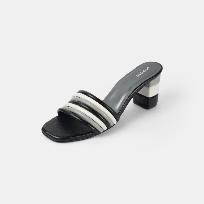Mochi Women Black Casual Slip Ons (SKU: 40-353-11-36)