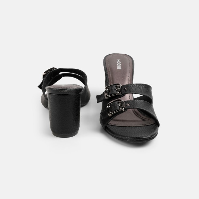 Mochi Women Black Casual Sandals (SKU: 40-354-11-36)