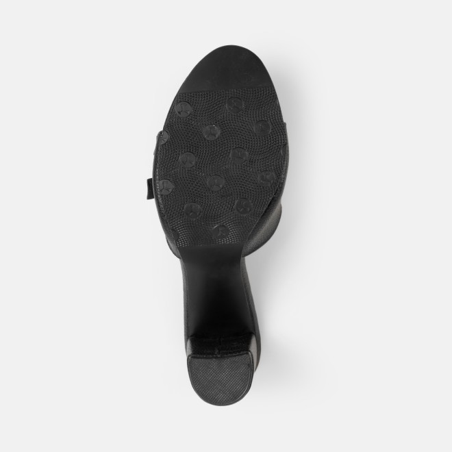 Mochi Women Black Casual Sandals (SKU: 40-354-11-36)