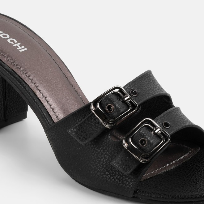 Mochi Women Black Casual Sandals (SKU: 40-354-11-36)