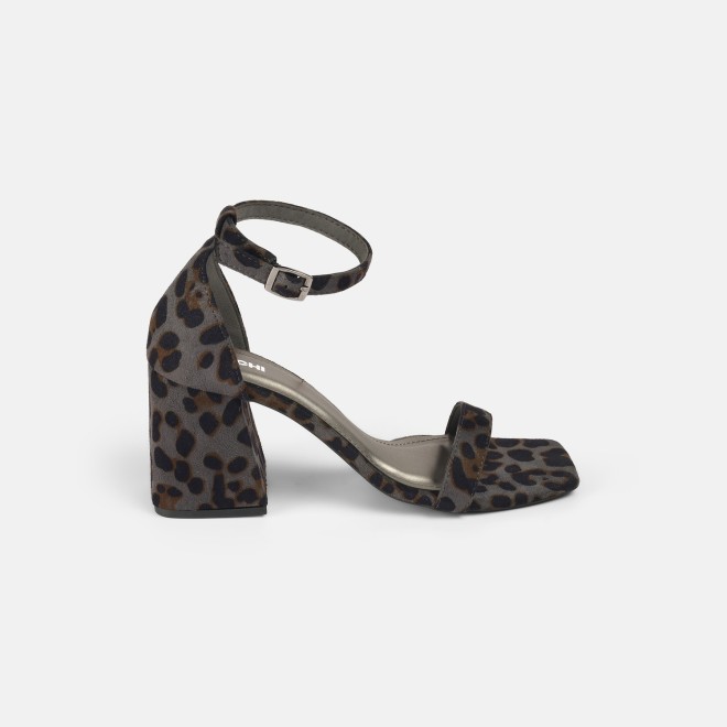Mochi Women Gray Party Sandals (SKU: 40-358-14-36)
