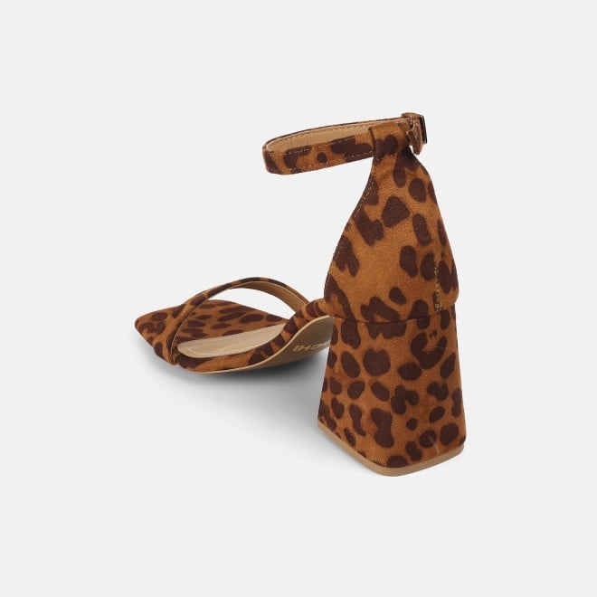 Mochi Women Tan Party Sandals (SKU: 40-358-23-37)