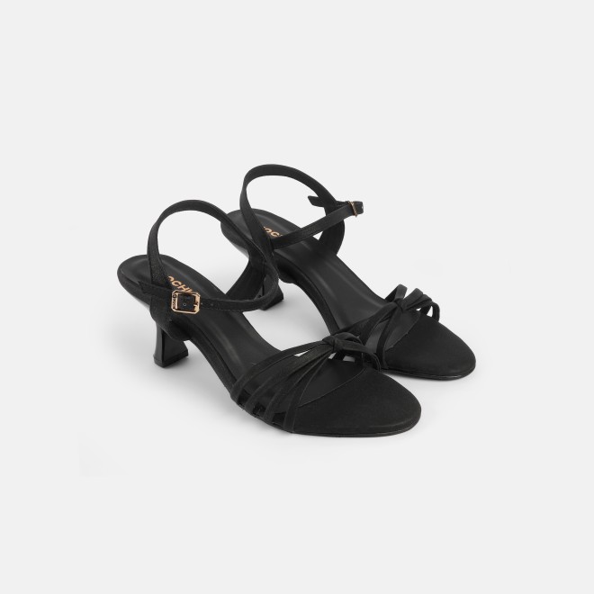 Mochi Women Black Casual Sandals (SKU: 40-368-11-36)