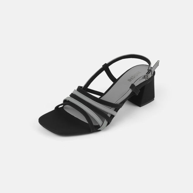 Mochi Women Black Casual Sandals (SKU: 40-373-11-36)