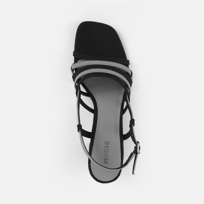 Mochi Women Black Casual Sandals (SKU: 40-373-11-36)