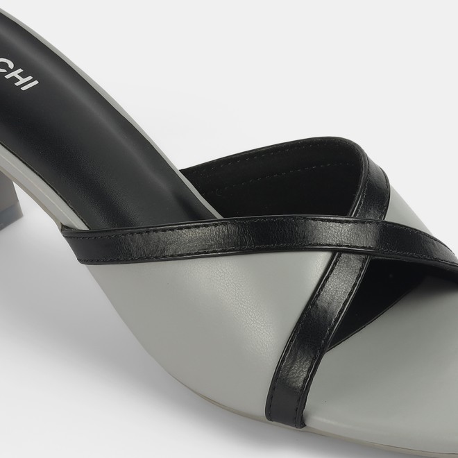 Mochi Women Grey Casual Slip Ons (SKU: 40-376-14-38)