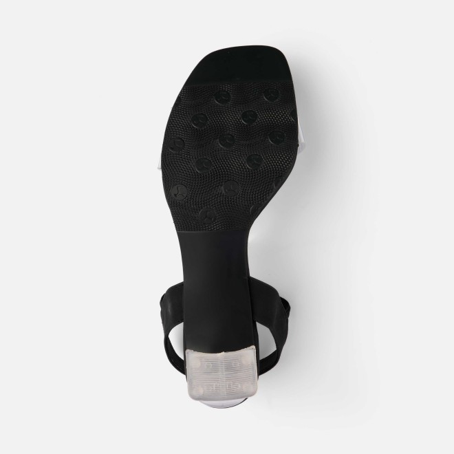 Mochi Women Black Casual Sandals (SKU: 40-403-11-36)