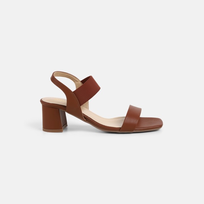 Mochi Women Tan Casual Sandals (SKU: 40-436-23-36)