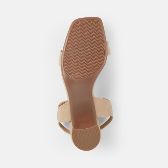 Mochi Women Beige Casual Sandals (SKU: 40-436-20-36)