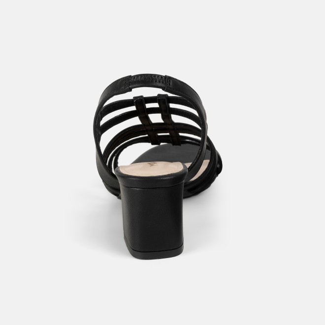 Mochi Women Black Casual Sandals (SKU: 40-438-11-36)