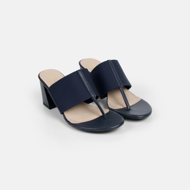 Mochi Women Blue-navy Casual Slip Ons (SKU: 40-442-17-36)