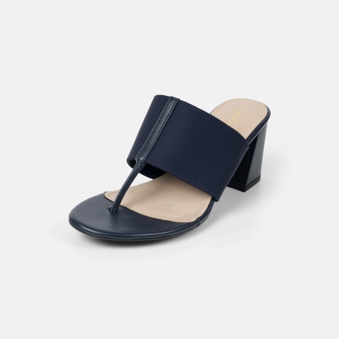 Mochi Women Blue-navy Casual Slip Ons (SKU: 40-442-17-36)