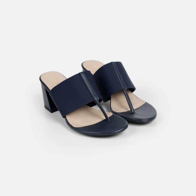 Mochi Women Blue-navy Casual Slip Ons (SKU: 40-442L-17-42)
