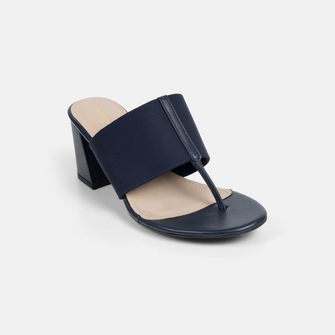 Mochi Women Blue-navy Casual Slip Ons (SKU: 40-442L-17-42)