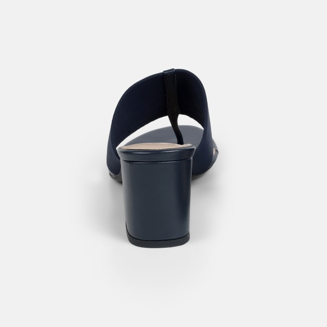 Mochi Women Blue-navy Casual Slip Ons (SKU: 40-442L-17-42)