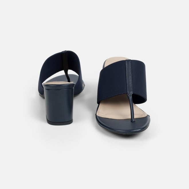 Mochi Women Blue-navy Casual Slip Ons (SKU: 40-442L-17-42)