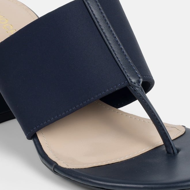 Mochi Women Blue-navy Casual Slip Ons (SKU: 40-442L-17-42)