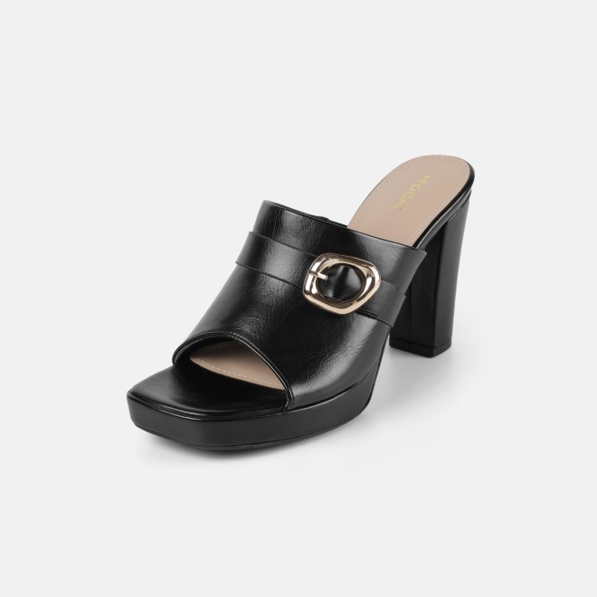 Mochi Women Black Casual Slip Ons (SKU: 40-443-11-35)