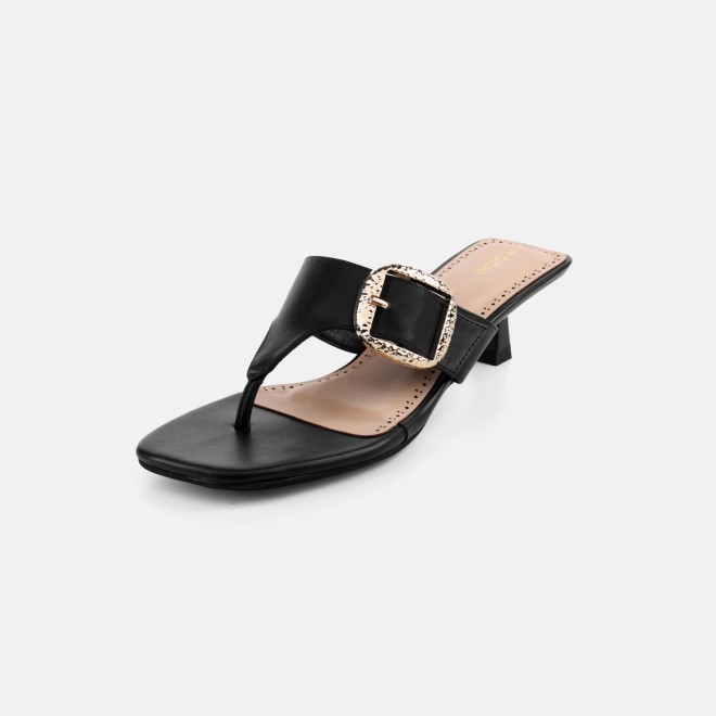 Mochi Women Black Casual Slip Ons (SKU: 40-460-11-36)
