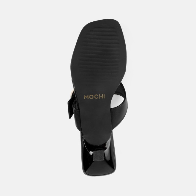 Mochi Women Black Casual Slip Ons (SKU: 40-460-11-36)