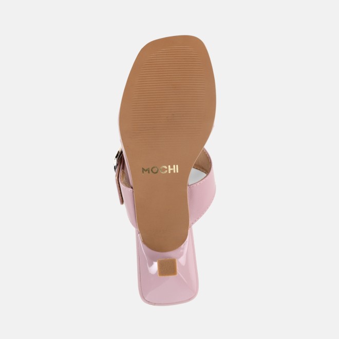 Mochi Women Peach Casual Slip Ons (SKU: 40-460-80-36)