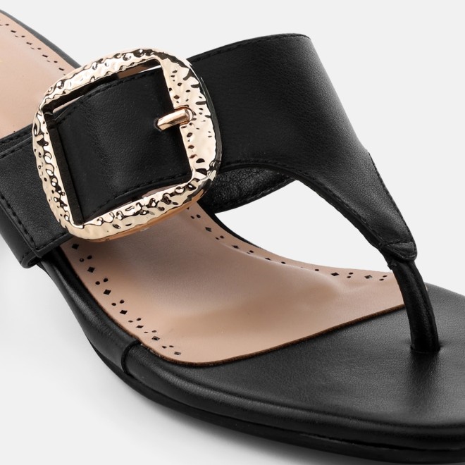 Mochi Women Black Casual Slip Ons (SKU: 40-460-11-36)