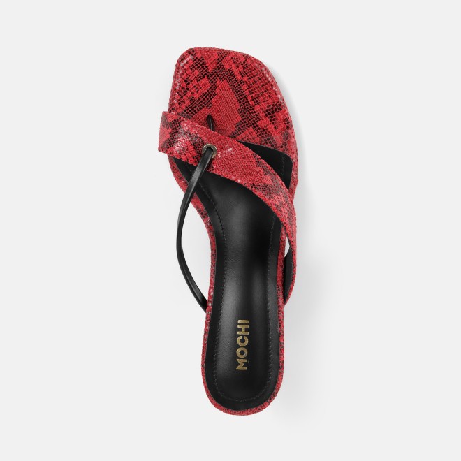 Mochi Women Black Casual Slip Ons (SKU: 40-466-11-36)