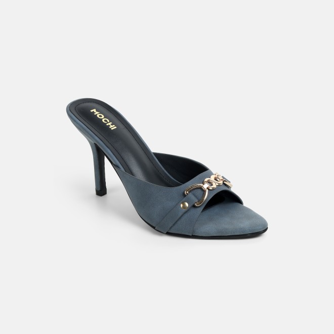 Mochi Women Black Casual Slip Ons (SKU: 40-467-11-36)