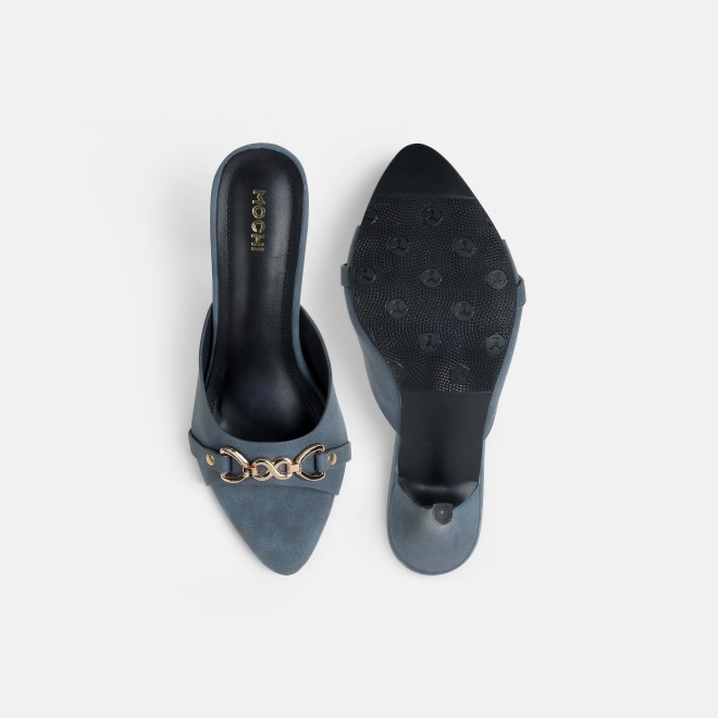 Mochi Women Black Casual Slip Ons (SKU: 40-467-11-36)
