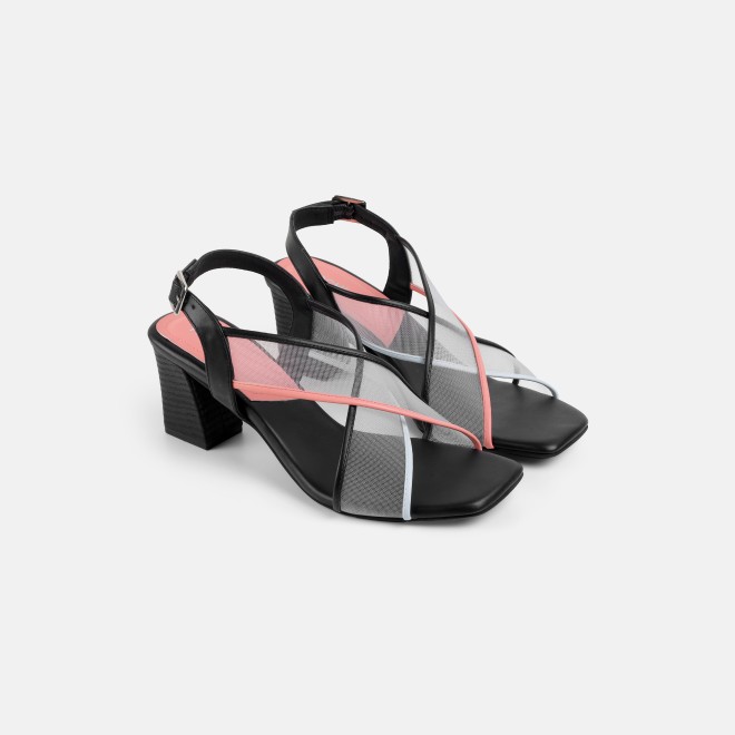 Mochi Women Black Casual Sandals (SKU: 40-468-11-36)
