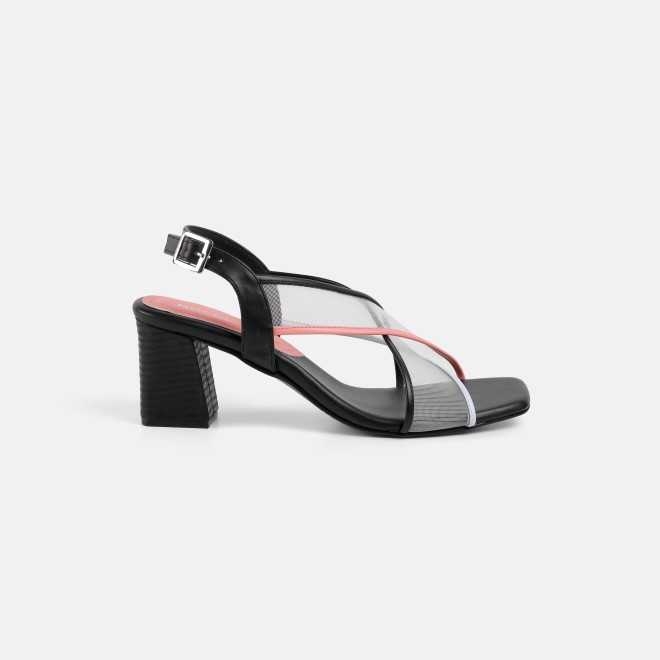 Mochi Women Black Casual Sandals (SKU: 40-468-11-36)