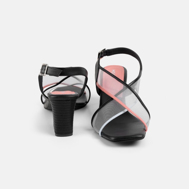 Mochi Women Black Casual Sandals (SKU: 40-468-11-36)