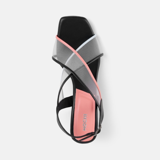 Mochi Women Black Casual Sandals (SKU: 40-468-11-36)