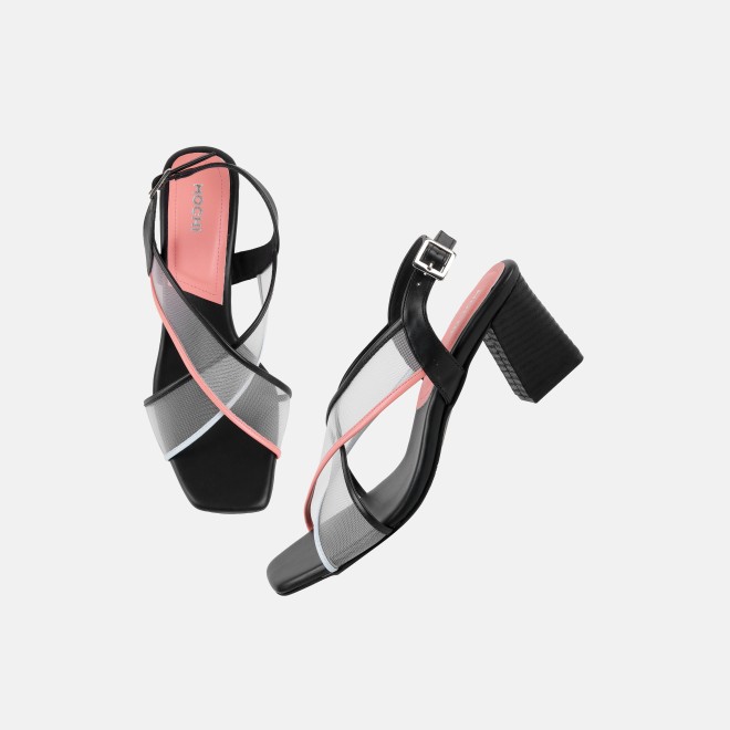 Mochi Women Black Casual Sandals (SKU: 40-468-11-36)