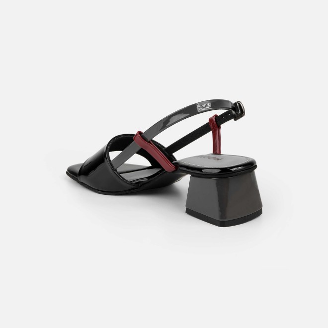 Mochi Women Black Casual Sandals (SKU: 40-472-11-36)