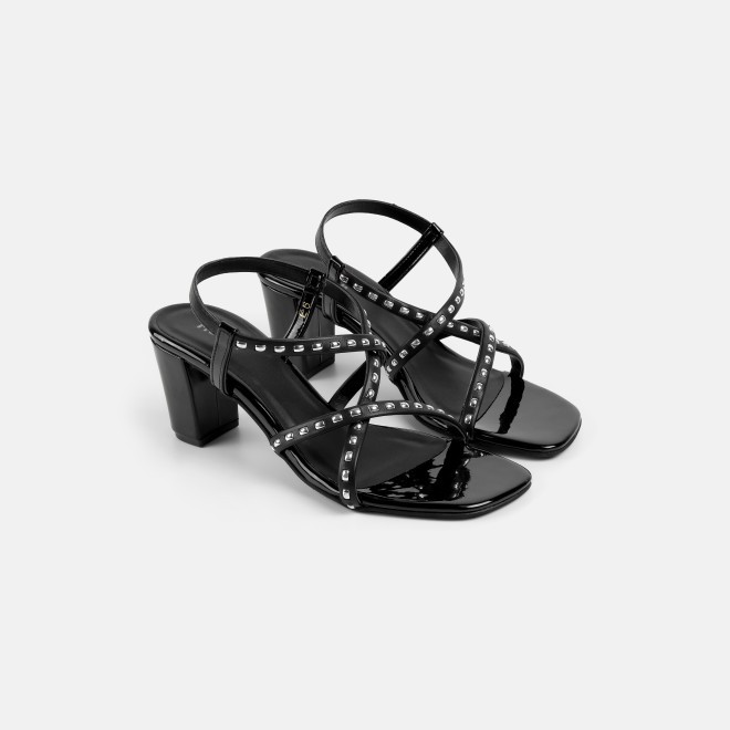 Mochi Women Black-multi Casual Sandals (SKU: 40-476-53-36)