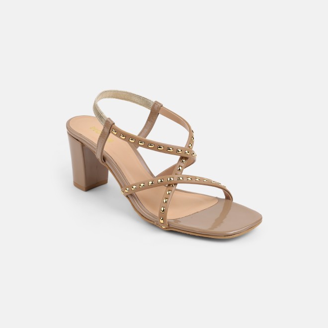 Mochi Women Beige-multi Casual Sandals (SKU: 40-476-63-36)