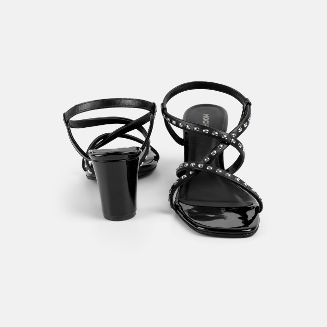Mochi Women Black-multi Casual Sandals (SKU: 40-476-53-36)