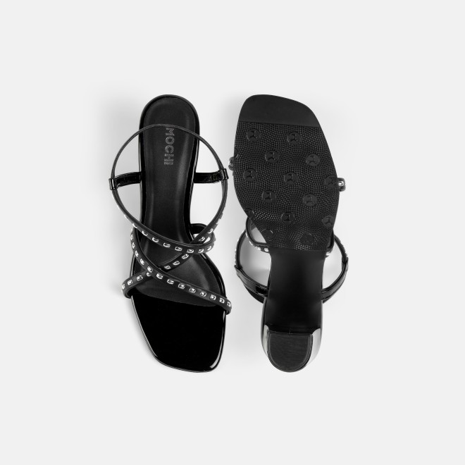 Mochi Women Black-multi Casual Sandals (SKU: 40-476-53-36)