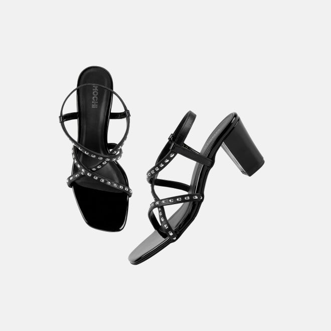 Mochi Women Black-multi Casual Sandals (SKU: 40-476-53-36)
