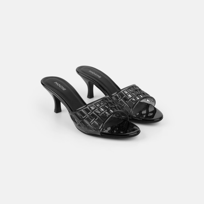 Mochi Women Black Casual Slip Ons (SKU: 40-480-11-36)