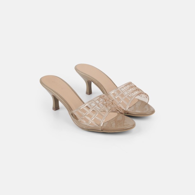 Mochi Women Beige Casual Slip Ons (SKU: 40-480-20-36)