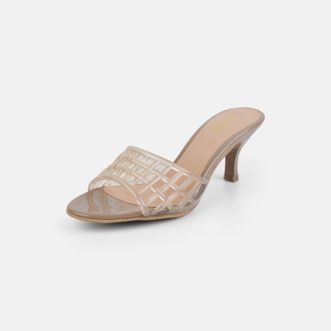 Mochi Women Beige Casual Slip Ons (SKU: 40-480-20-36)