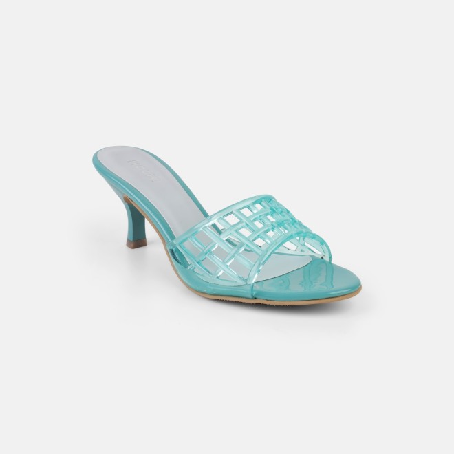 Mochi Women Green Casual Slip Ons (SKU: 40-480-21-36)